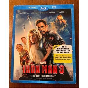Iron Man 3 Blu-ray + DVD NEW SEALED